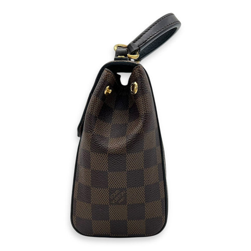 Louis Vuitton Bondstreet BB Brown Top Handle Bag in Coated Canvas, Gold hardware_3