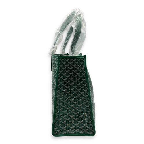 Goyard Villette Tote Bag Green in Coated Canvas_3