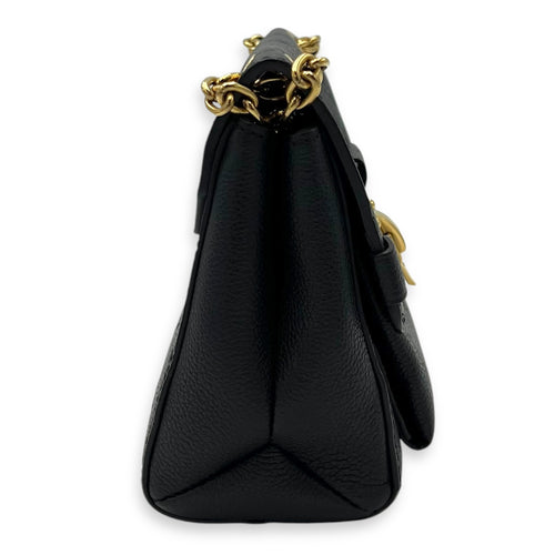 Louis Vuitton Vavin Shoulder Bag Black in Empreinte Leather, Gold hardware_3