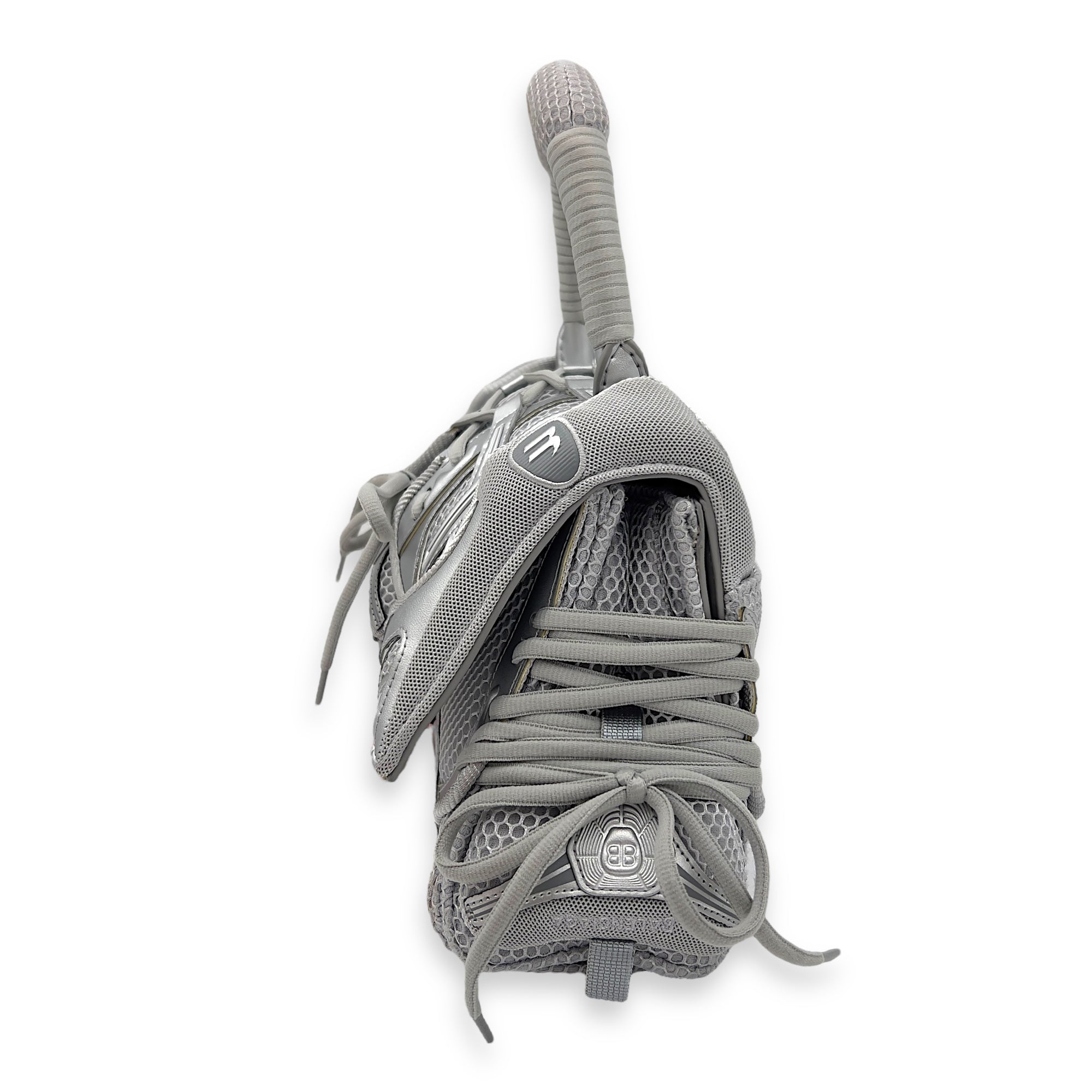 【送料&関税込】Balenciaga Grey Cotton Shoe Bag Top Balenciaga Shoe Bag Top in Balenciaga Grey | FWRD