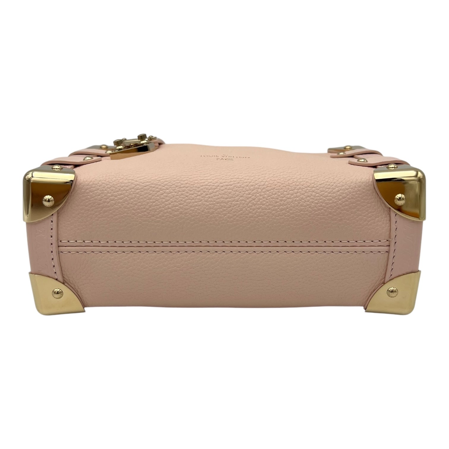 Louis Vuitton Side Trunk PM Pink Crossbody Bag in Calfskin, Silver hardware_5