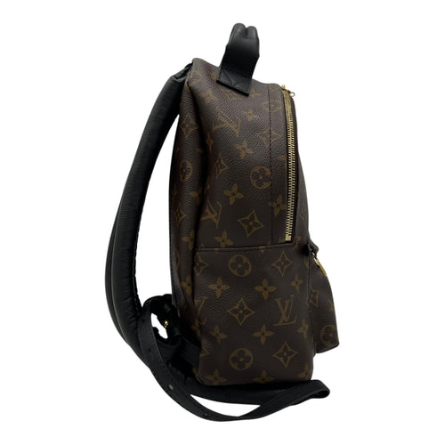 Louis Vuitton Palm Springs Backpack PM Brown in Monogram Coated Canvas, Gold hardware_3