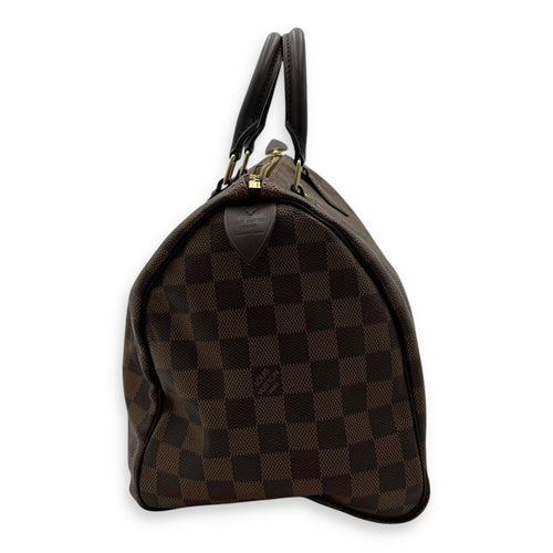 Louis Vuitton Speedy Top Handle Bag 30 Brown in Cowhide Leather, Gold hardware_3