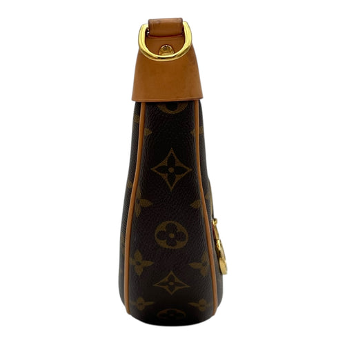 Louis Vuitton Loop Shoulder Bag Brown in Monogram Coated Canvas, Gold hardware_3