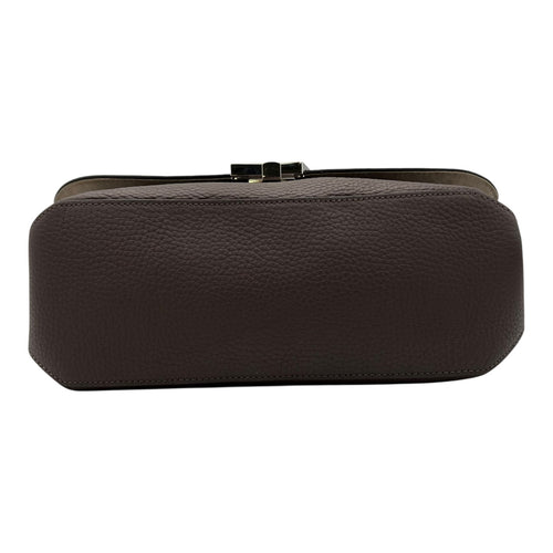 Louis Vuitton Volta Top Handle Bag Grey in Calfskin, Silver hardware_5