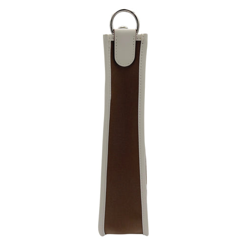 Hermès Evelyne Neo Etoupe-Dune/Gris Pale in Toile Officier Bicolore/Veau Swift, Palladium hardware_5
