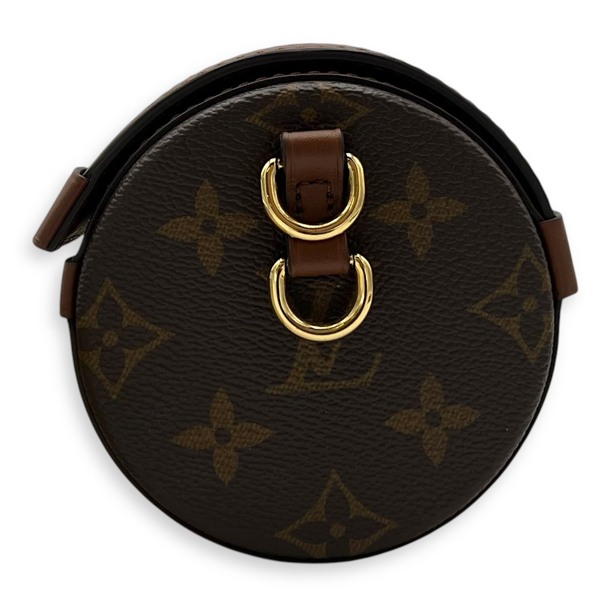 Louis Vuitton Papillon Trunk Brown Shoulder Bag in Monogram Coated Canvas, Gold hardware_3