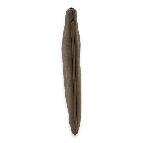 Christian Dior Clutch  Clutch Small Brown in Calfskin, Silver hardware_3