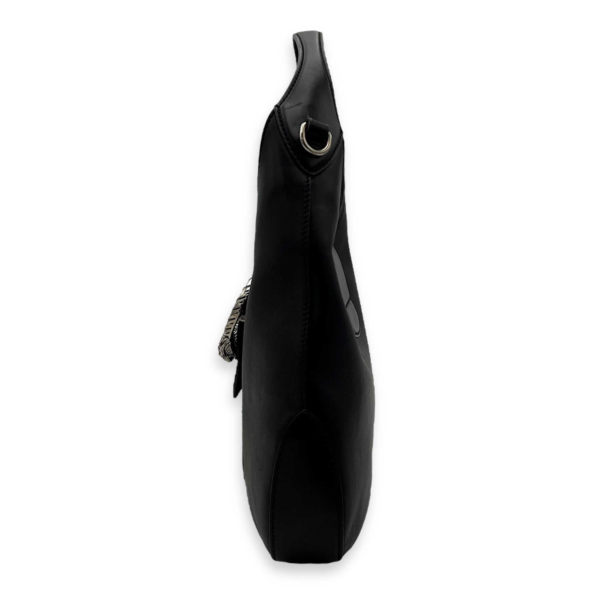 Gucci Dionysus Shoulder Bag Black in Calfskin, Silver hardware_3