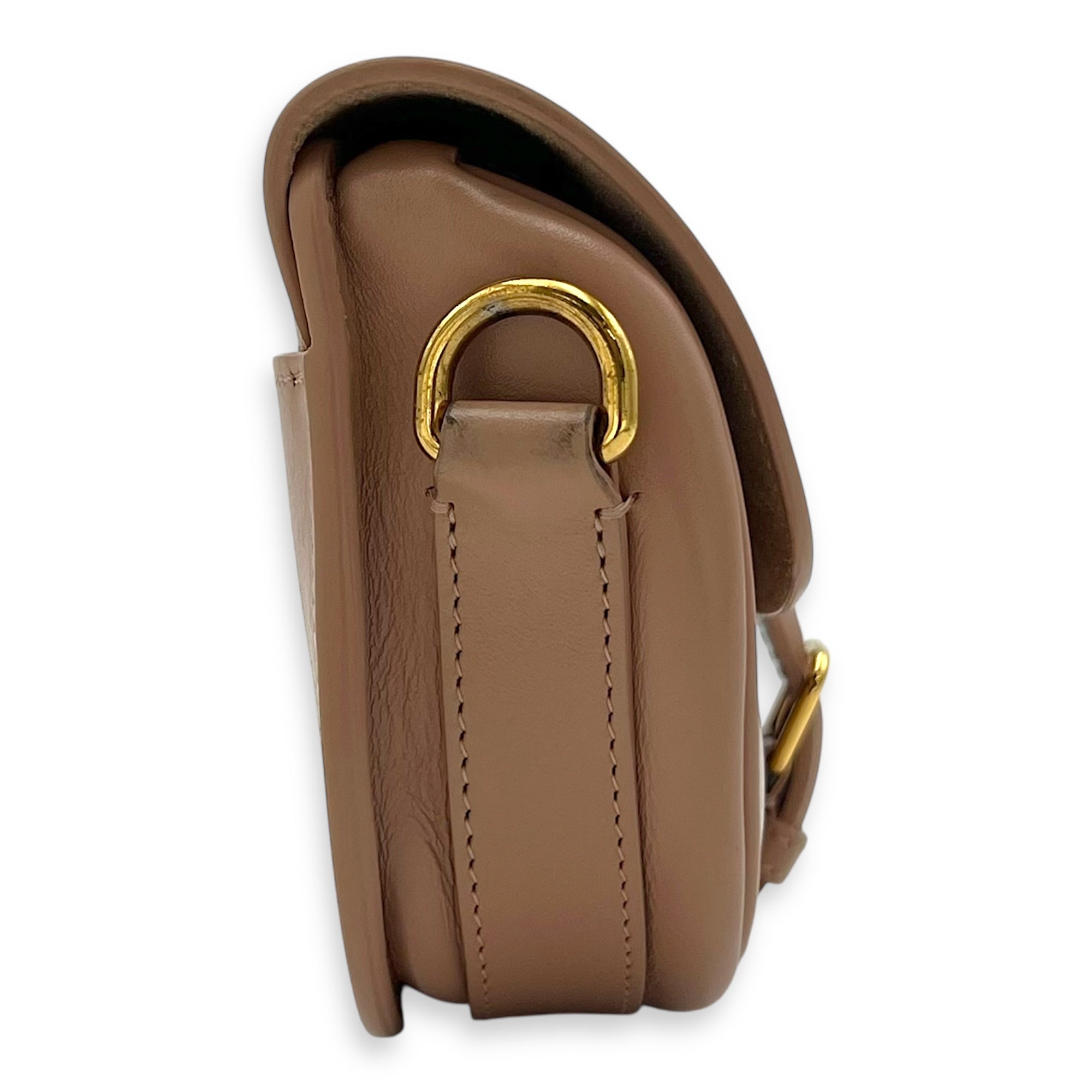 Christian Dior Bobby Shoulder Bag Pink in Calfskin, Gold hardware_3