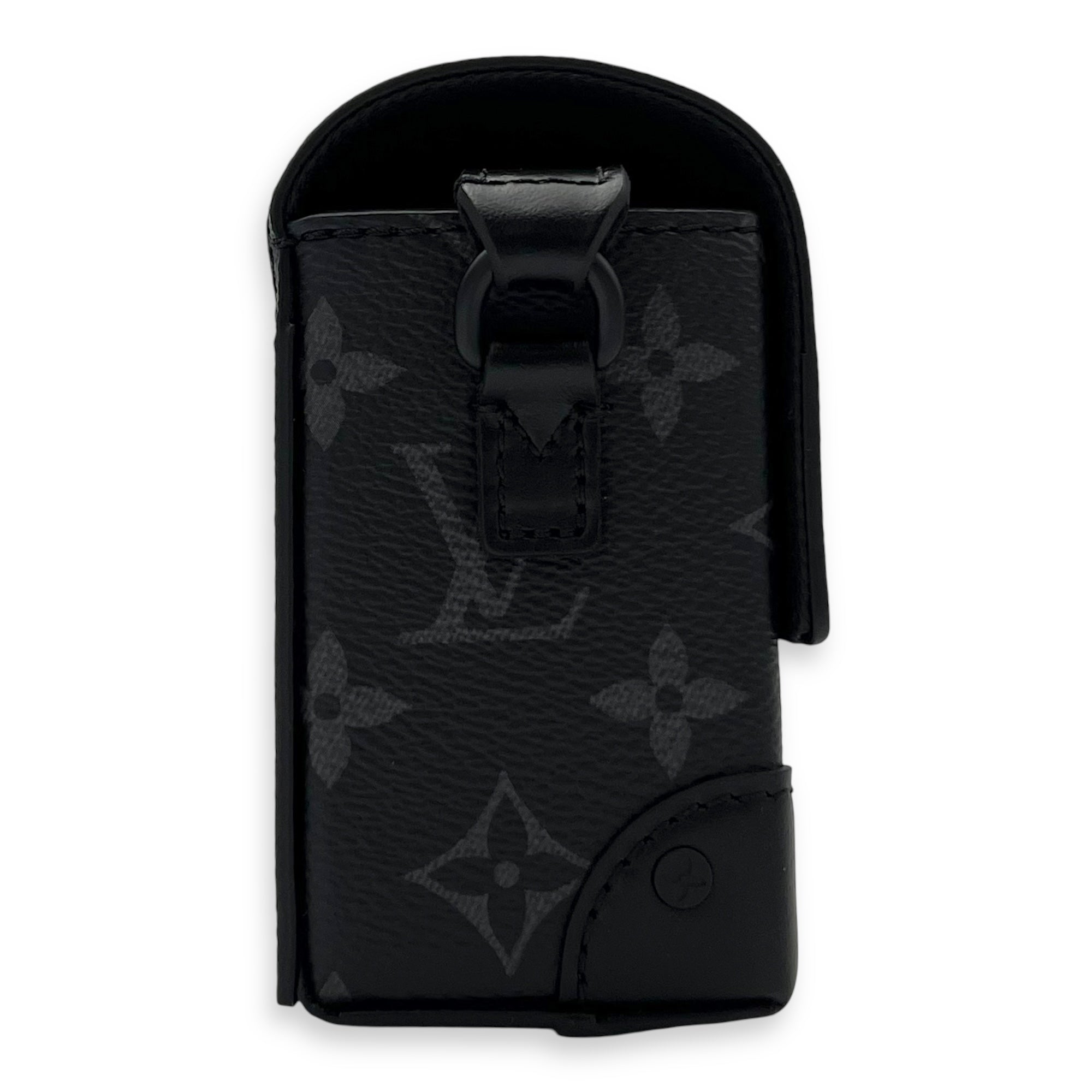 Louis Vuitton Steamer Wearable Black Wallet On Chain in Monogram Coated Canvas, Lacquered Metal hardware_3