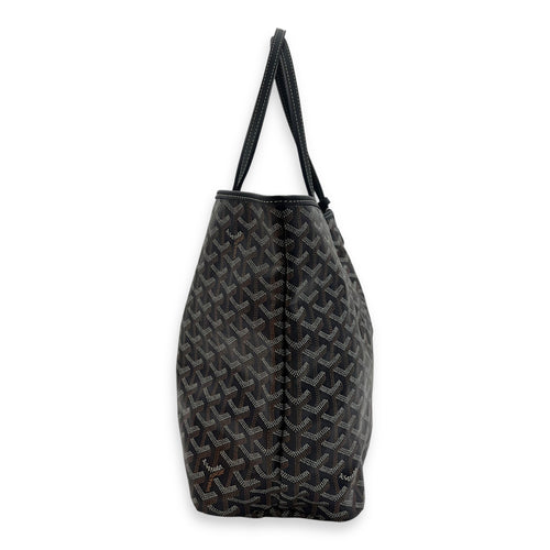 Goyard Saint Louis Tote Bag PM Blue in Coated Canvas, Silver hardware_3