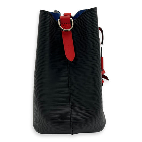 Louis Vuitton NeoNoe Bucket Bag BB Black in Epi Leather, Silver hardware_3