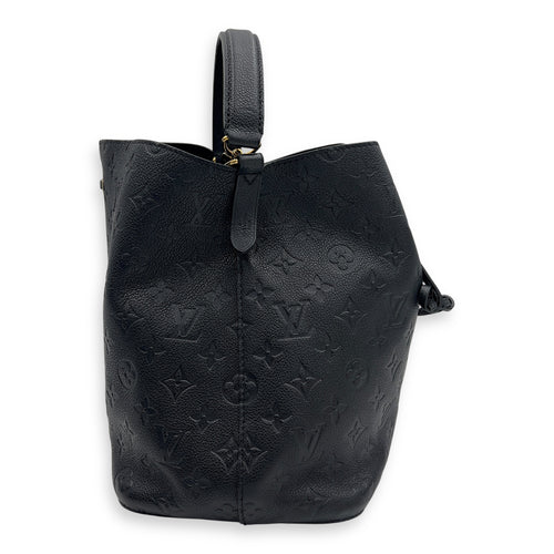 Louis Vuitton NeoNoe Bucket Bag MM Black in Empreinte Leather, Gold hardware_3