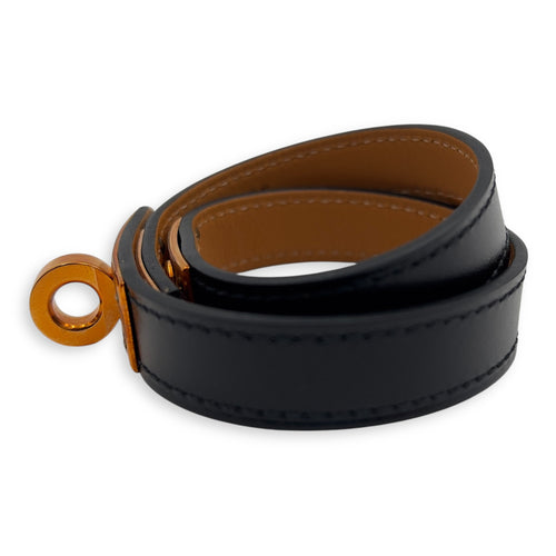 Hermès Kelly Black in Swift, Rose Gold hardware_5