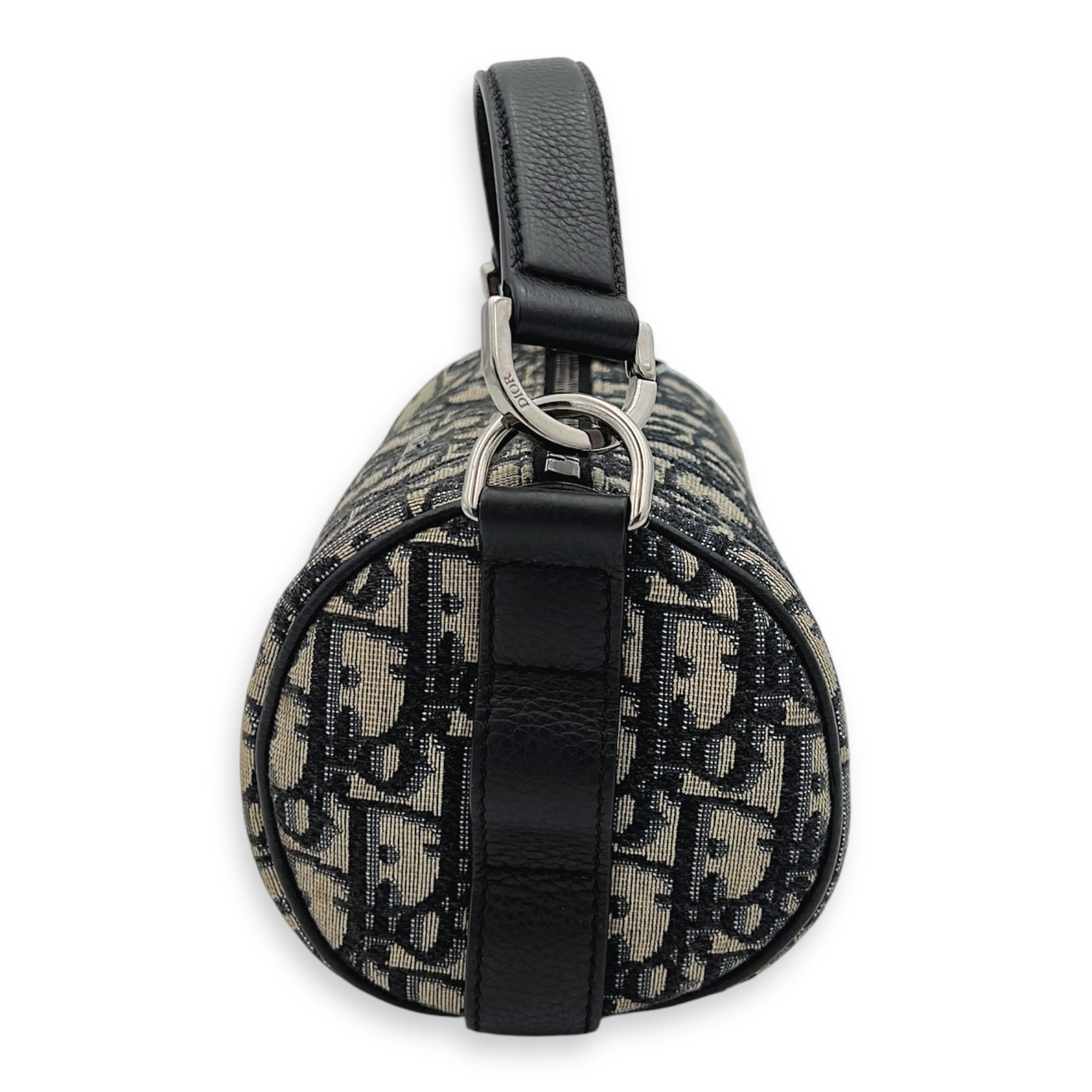 Dior Roller Crossbody Bag Small Blue in Canvas, Silver hardware_2