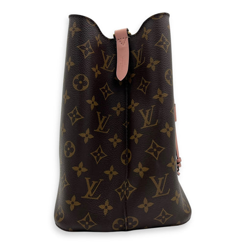 Louis Vuitton NeoNoe MM Brown Bucket Bag in Monogram Coated Canvas, Gold hardware_3