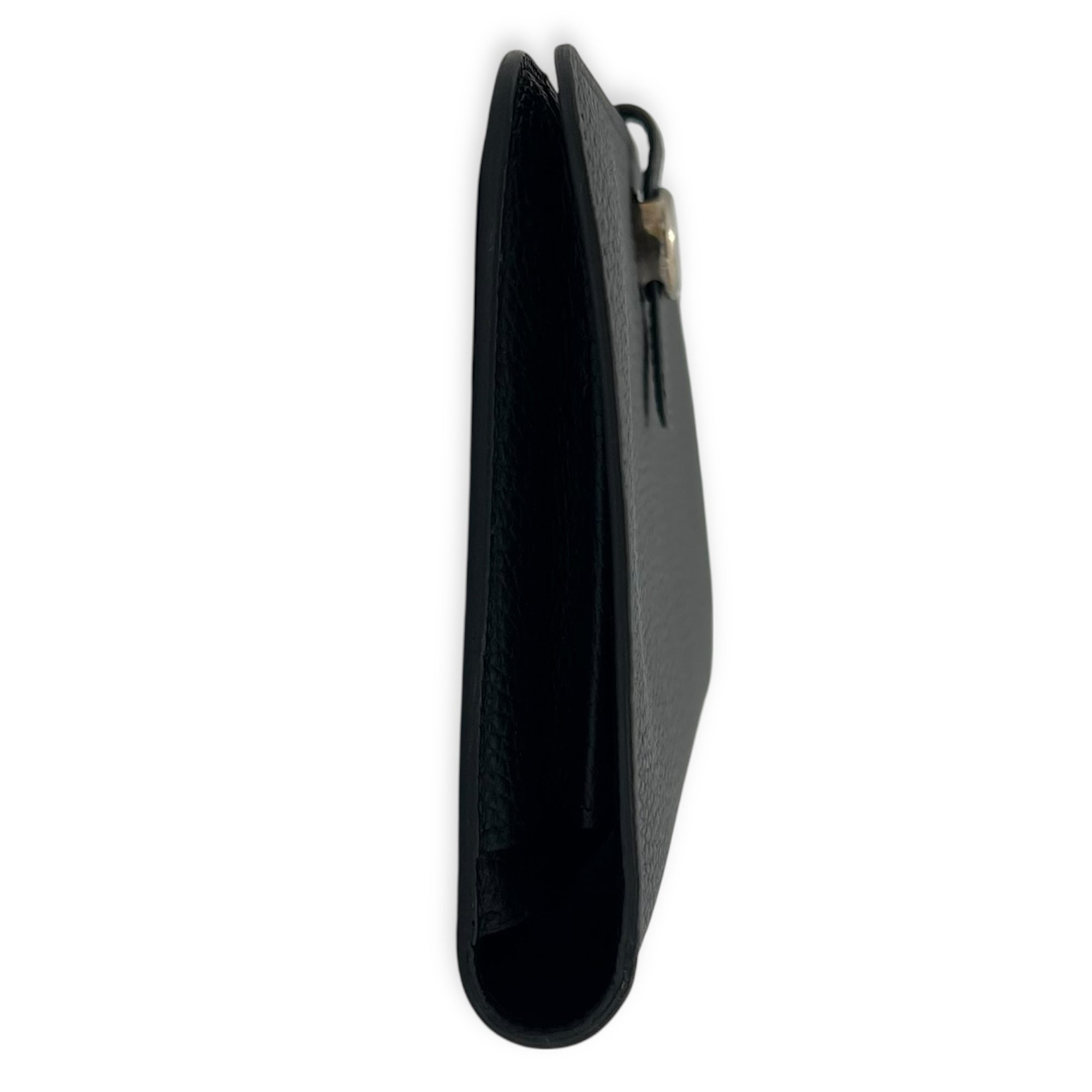 Hermès Dogon Duo Black in Clemence, Palladium hardware_3