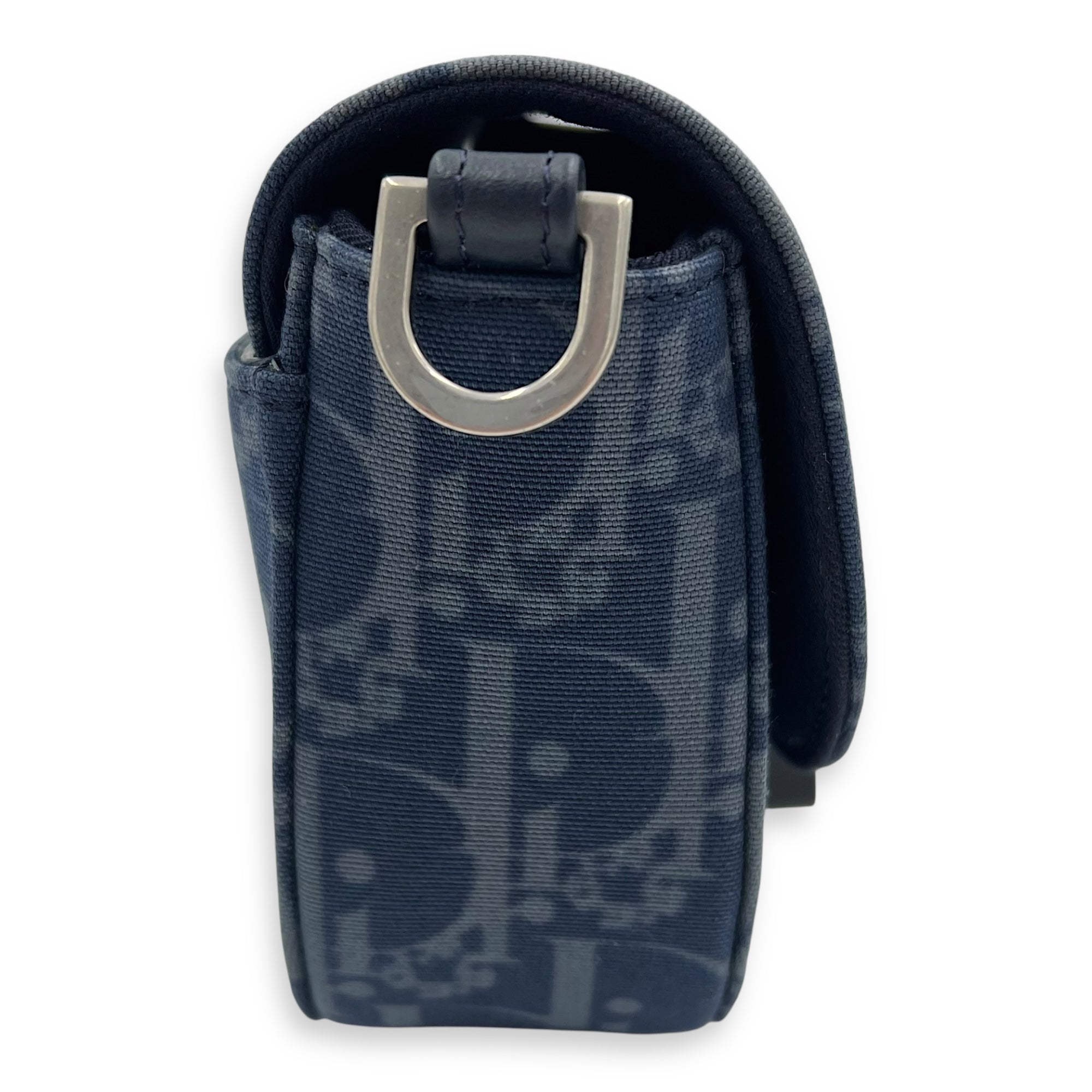 Dior Dior Tears Saddle Blue Crossbody Bag in Denim, Lacquered Metal hardware_5