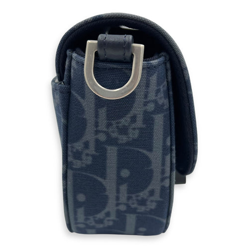 Dior Dior Tears Saddle Blue Crossbody Bag in Denim, Lacquered Metal hardware_5
