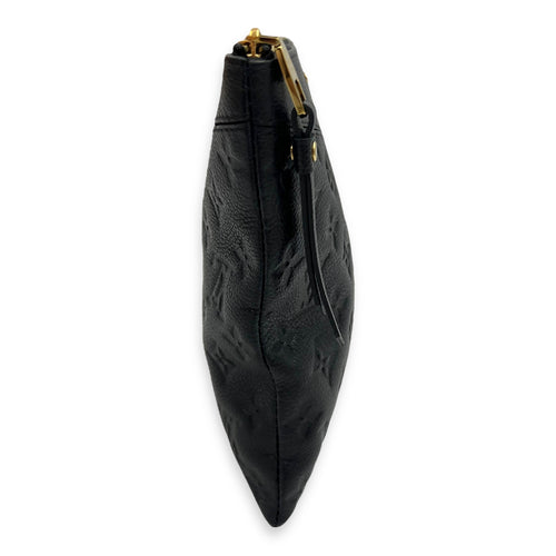 Louis Vuitton Daily Pouch Black Clutch in Empreinte Leather, Gold hardware_3