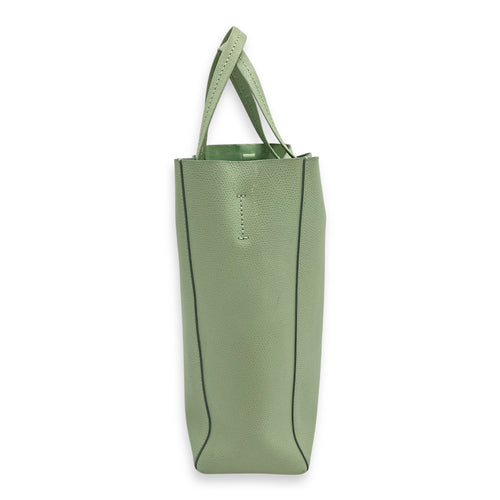 Celine 2 way bag Tote Bag Green in Calfskin, Gold hardware_6
