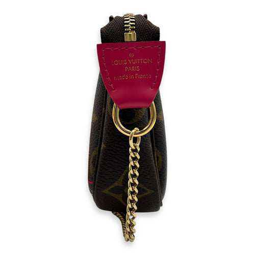 Louis Vuitton Pochette Clutch Brown in Monogram Coated Canvas, Gold hardware_3