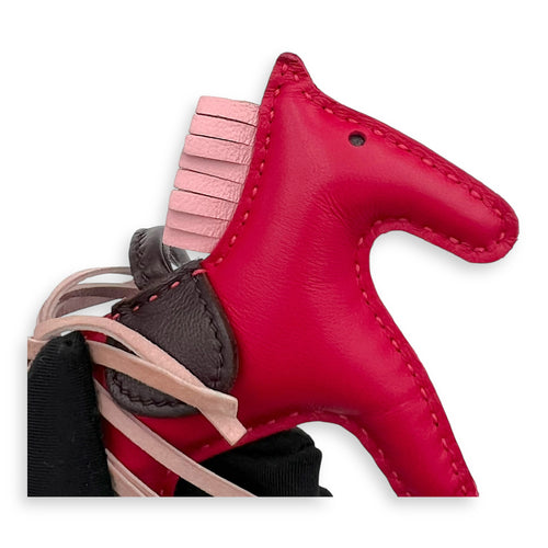 Hermès Rodeo MM Pink Charm in Calfskin_3