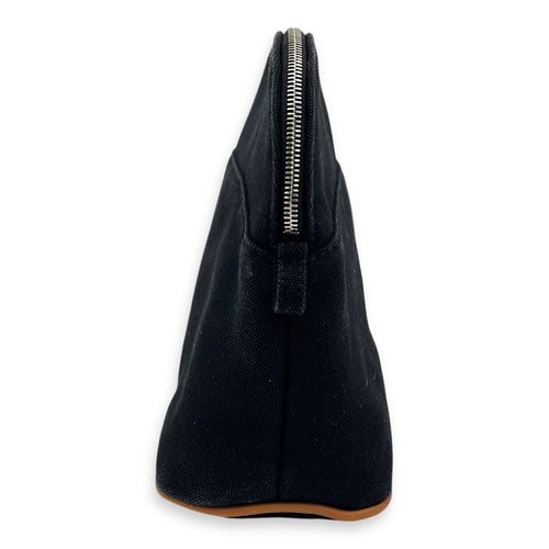 Hermès Bolide Black in Canvas, Palladium hardware_11
