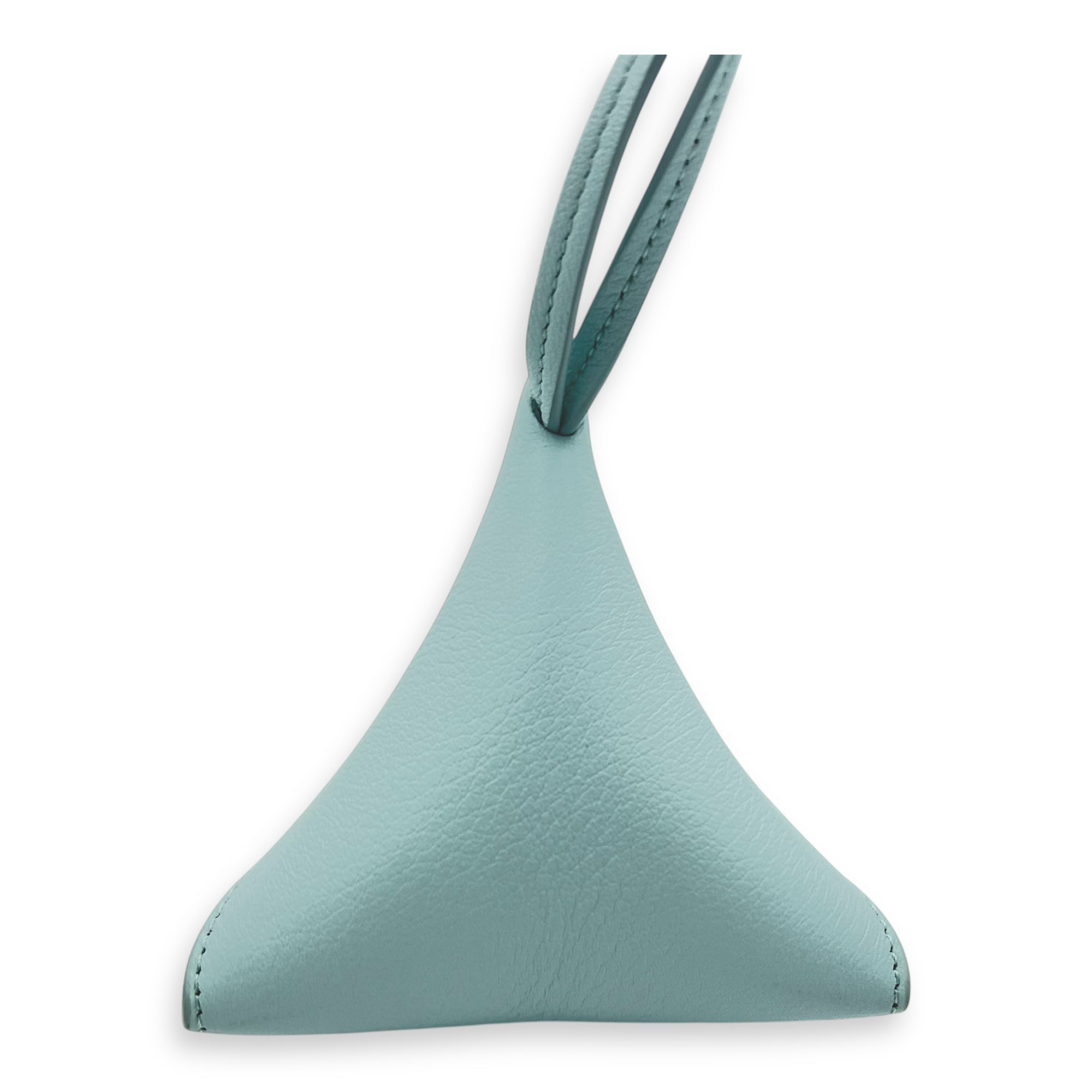 Loewe Puzzle Fold Charm Charm Blue in Calfskin_8
