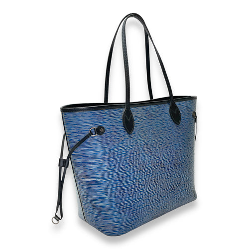 Neverfull MM Tote bag in Epi leather, Silver Hardware