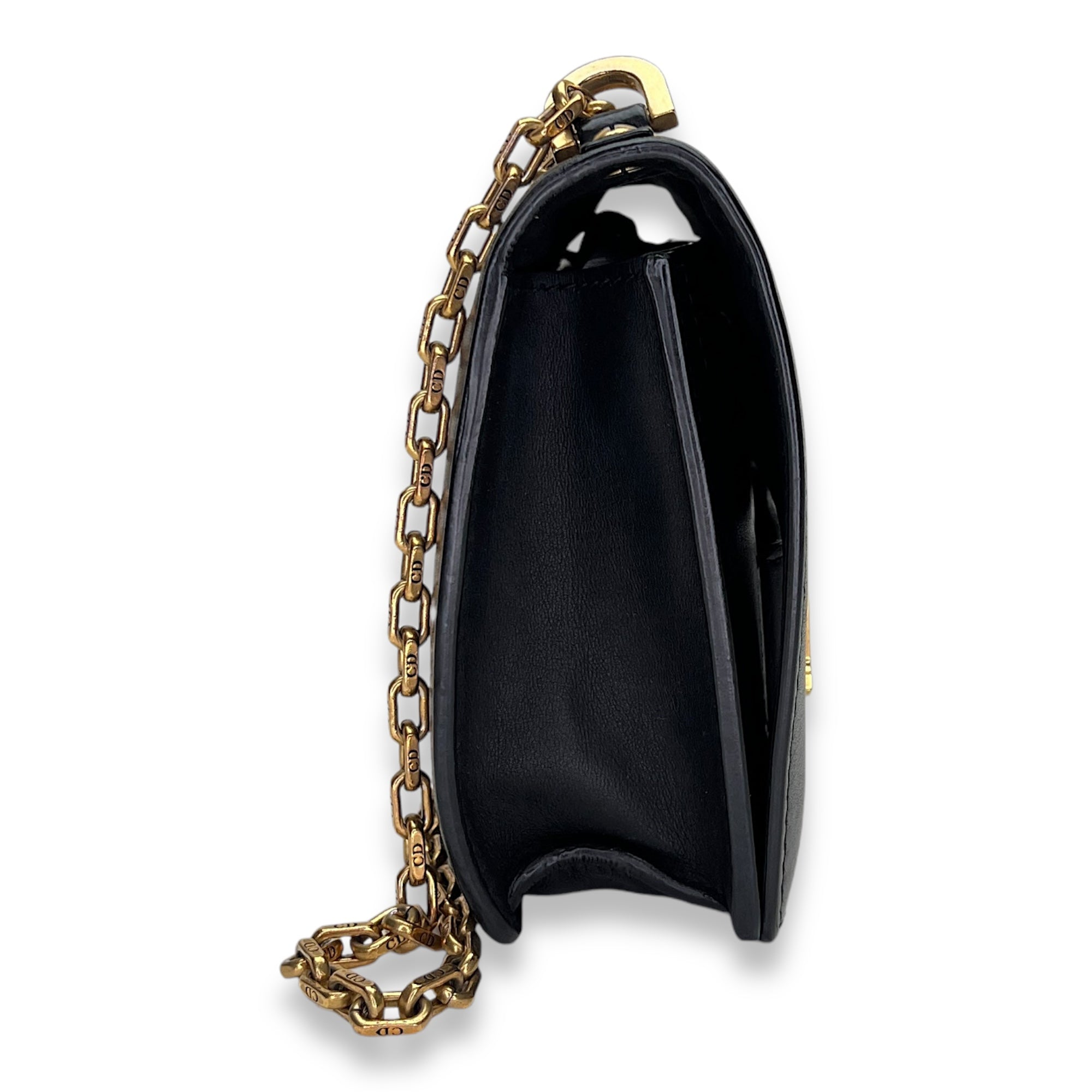 J'adior Shoulder bag in Calfskin, Gold Hardware