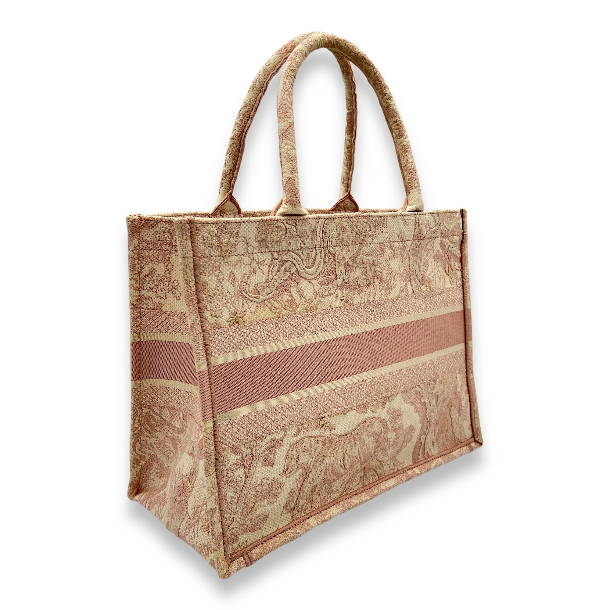 Book Tote Medium Tote bag in Jacquard, N/A Hardware