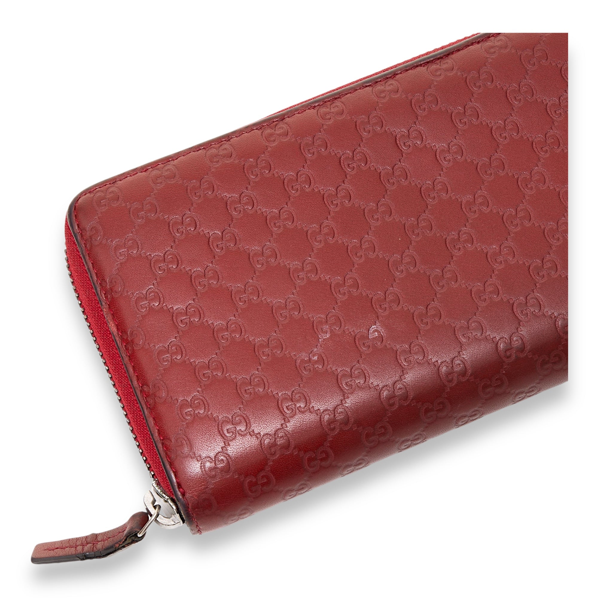 Flap Long Wallet in Guccissima leather, Silver Hardware