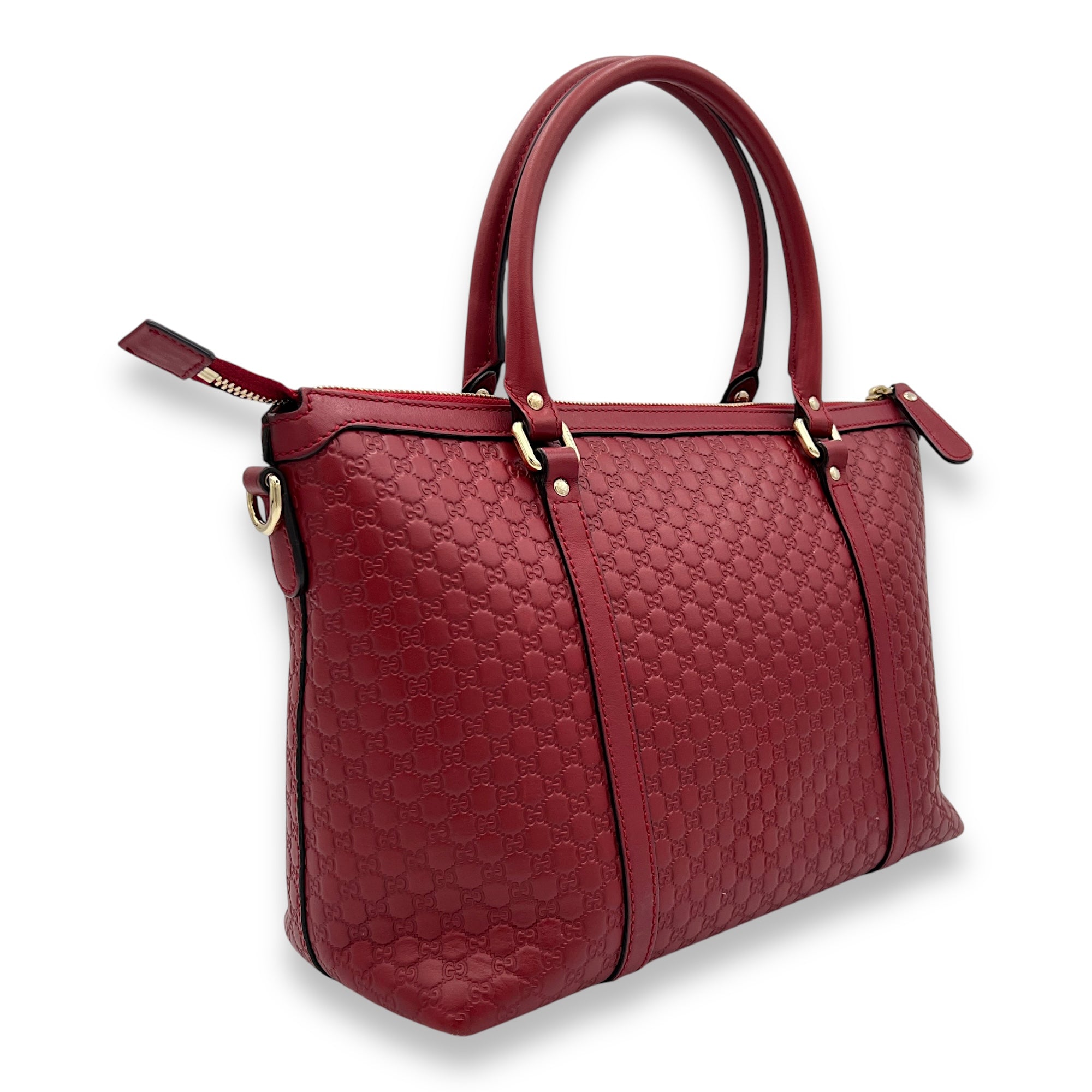 Guccissima Top handle bag in Calfskin, Gold Hardware