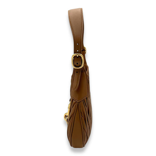 Matelasse Hobo  Shoulder bag in Lambskin, Gold Hardware