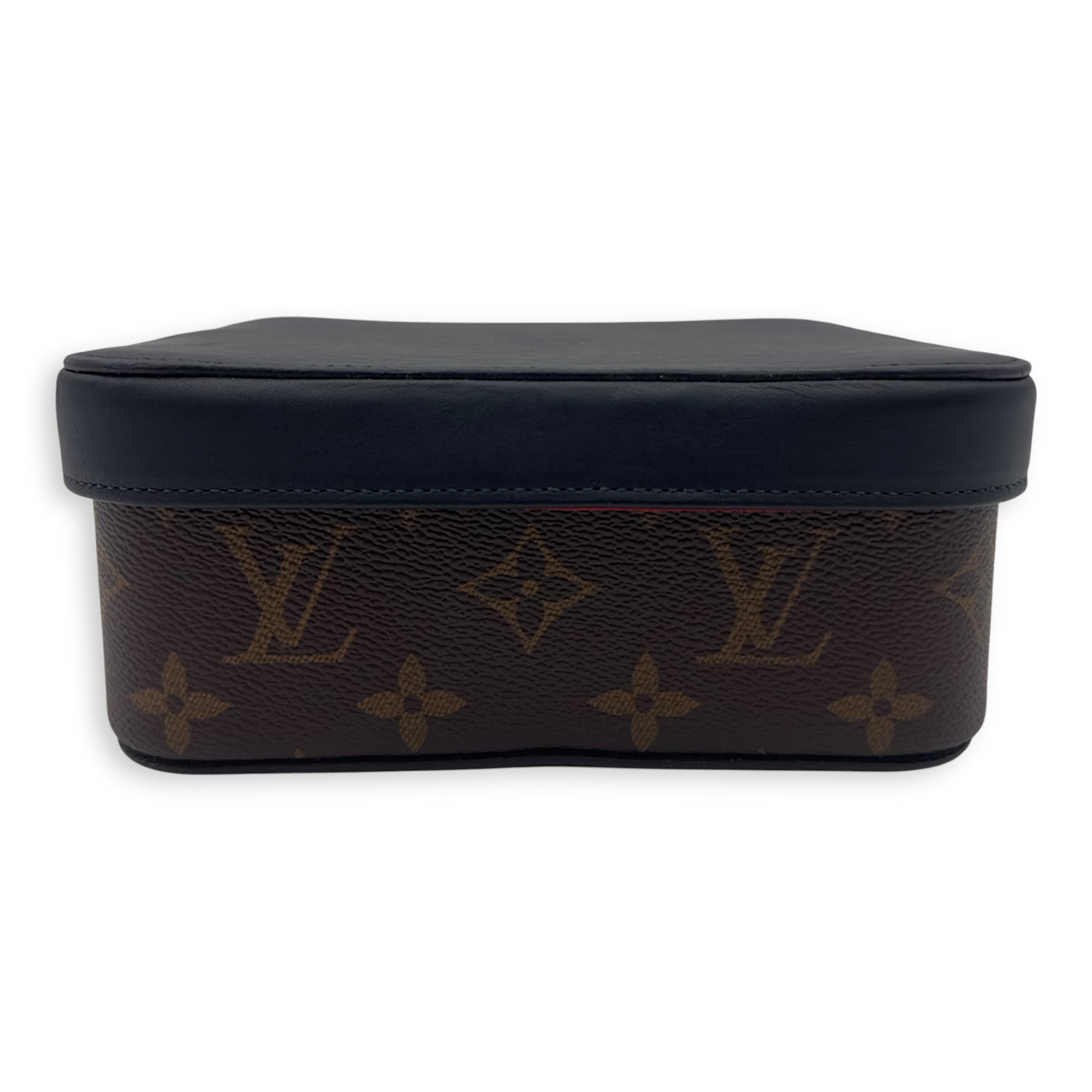 Louis Vuitton LV Brown Box in Monogram Coated Canvas_4