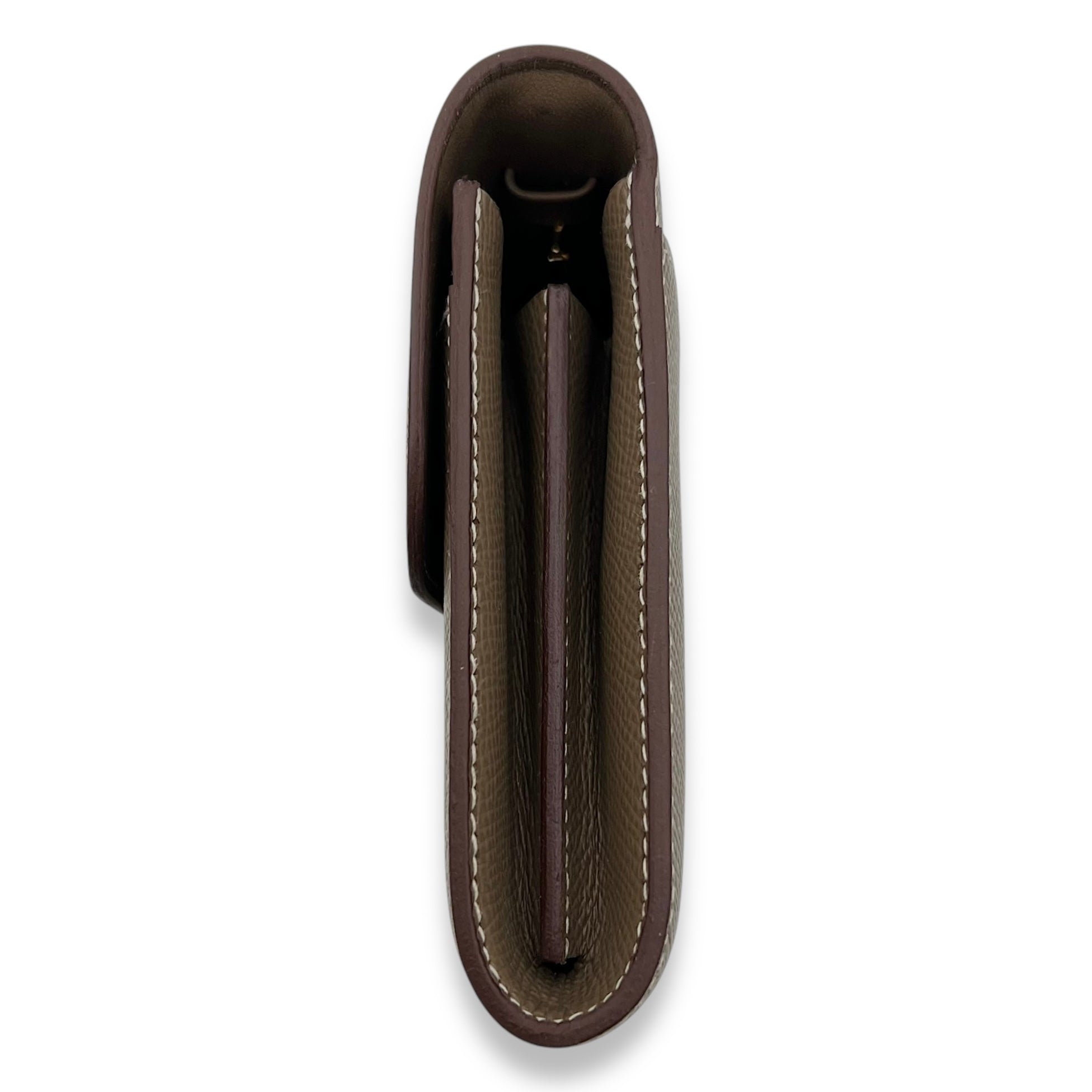 Hermès Constance On The Go Etoupe in Epsom, Gold hardware_4