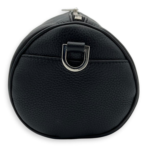 Christian Dior Roller Crossbody Bag Black in Calfskin, Silver hardware_4