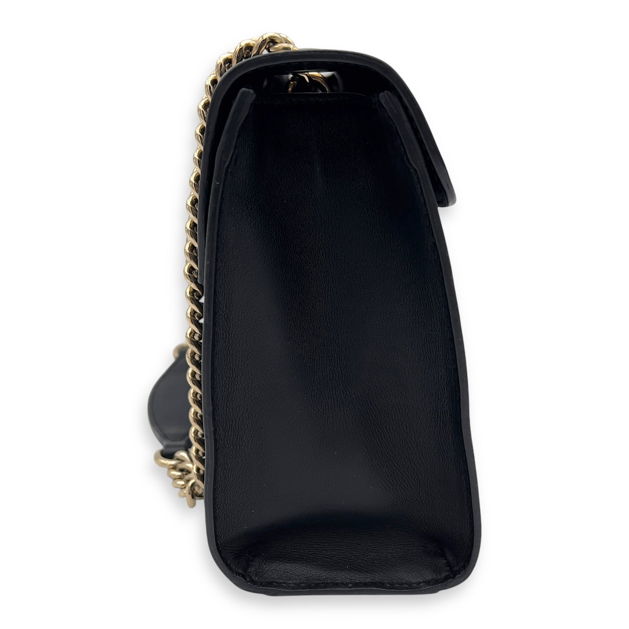 Gucci Horsebit 1955 Shoulder Bag Black in Calfskin, Gold hardware_4