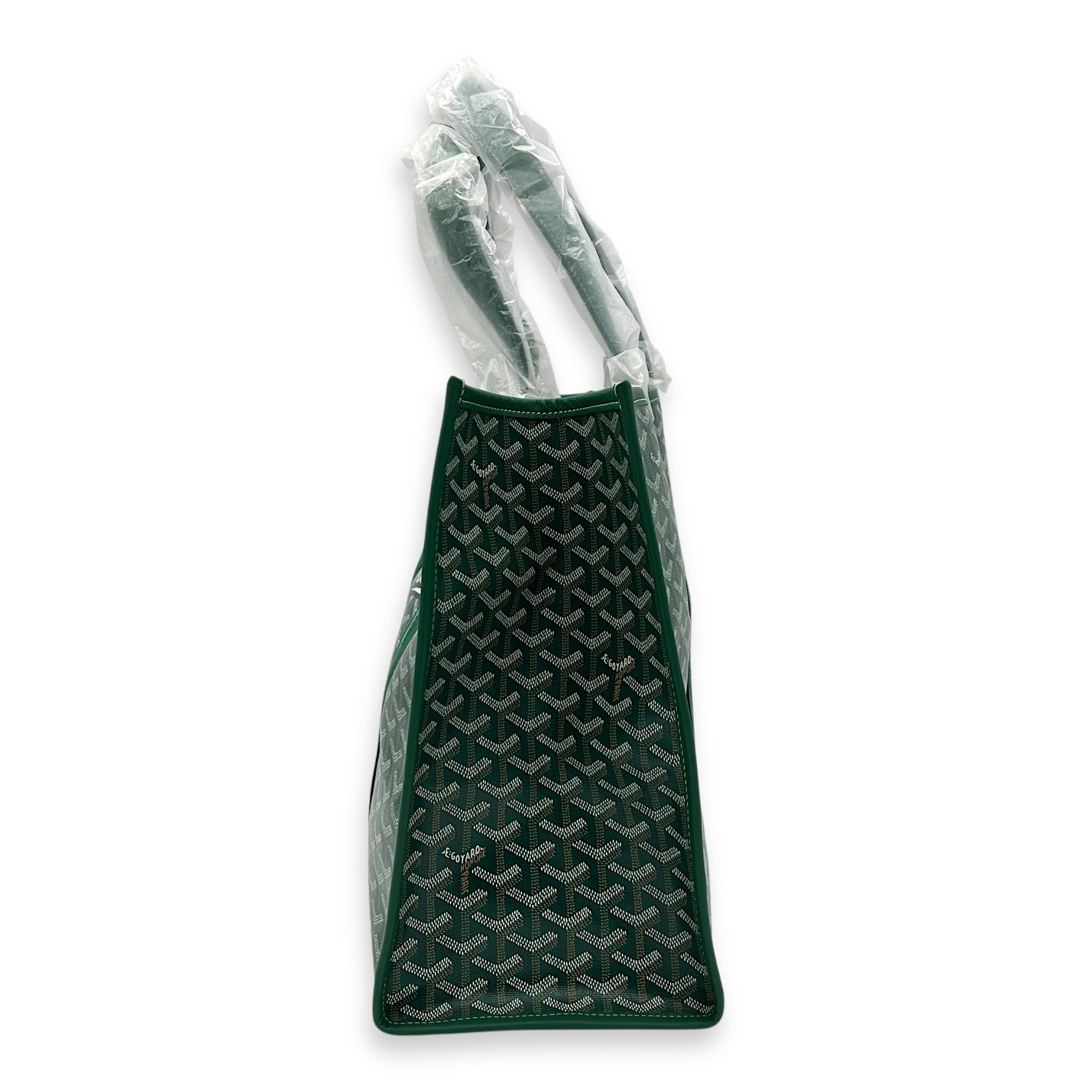 Goyard Villette Tote Bag Green in Coated Canvas_4