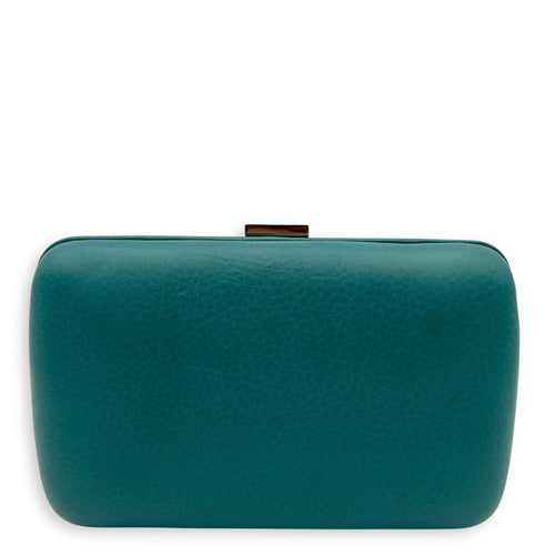 Gucci Soho Clutch Blue in Calfskin, Gold hardware_4