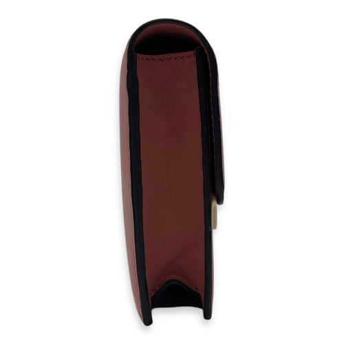 Gucci Interlocking G Crossbody Bag Red in Calfskin, Gold hardware_4