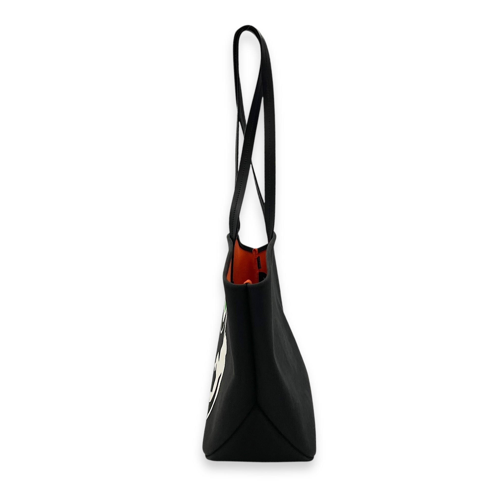 Prada Canapa Tote Bag Black in Canvas_4