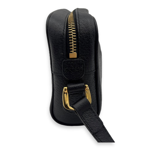 Gucci Ophidia Shoulder Bag Black in Calfskin, Gold hardware_4