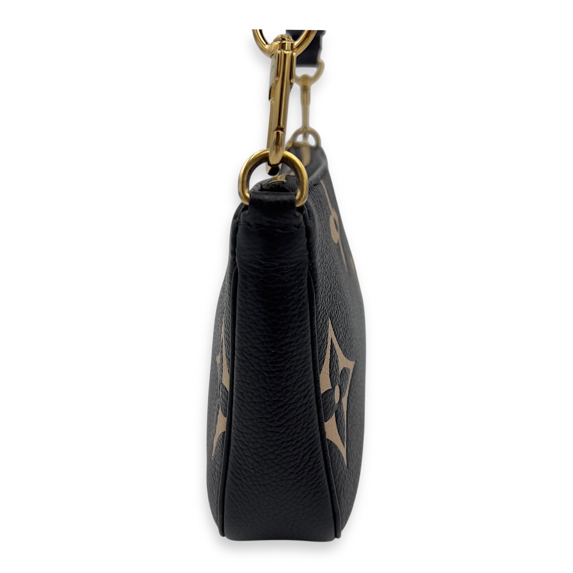 Louis Vuitton Multi-Pochette Accessoires Crossbody Bag Blue in Empreinte Leather, Gold hardware_4