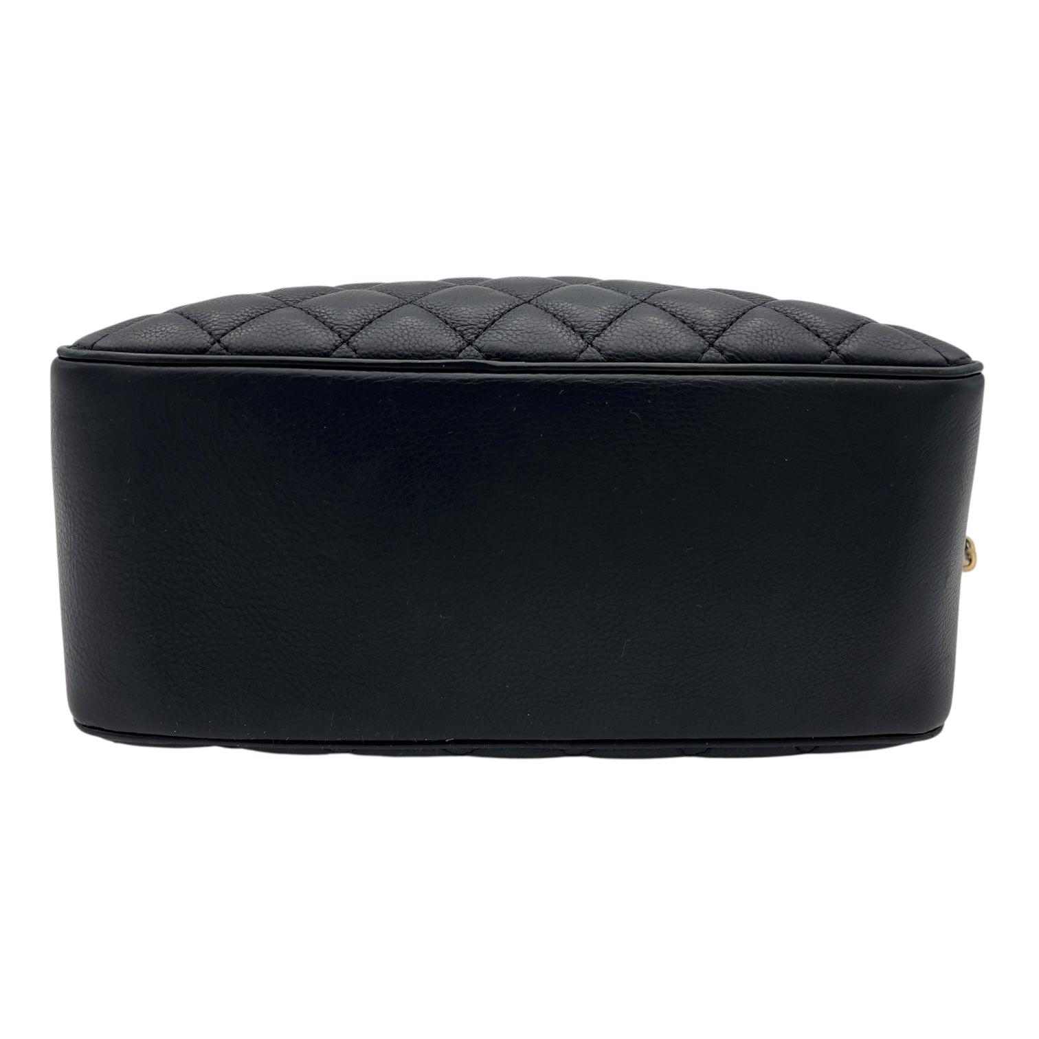 Chanel Vanity Top Handle Bag Black in Caviar Leather, Gold hardware_6