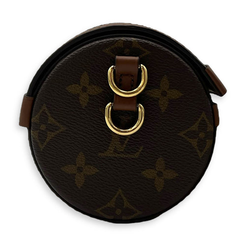 Louis Vuitton Papillon Trunk Brown Shoulder Bag in Monogram Coated Canvas, Gold hardware_4
