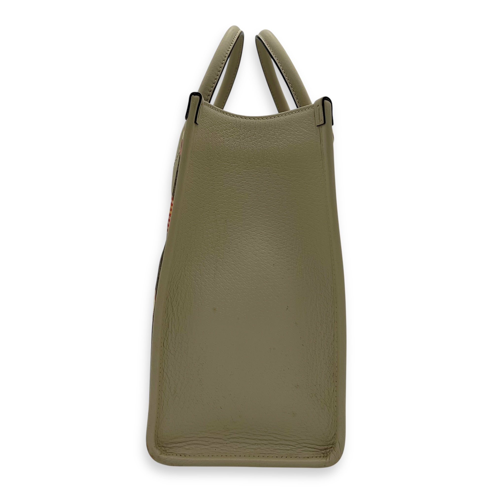 Gucci GG Supreme Tote Bag Brown in Coated Canvas, Gold hardware_4