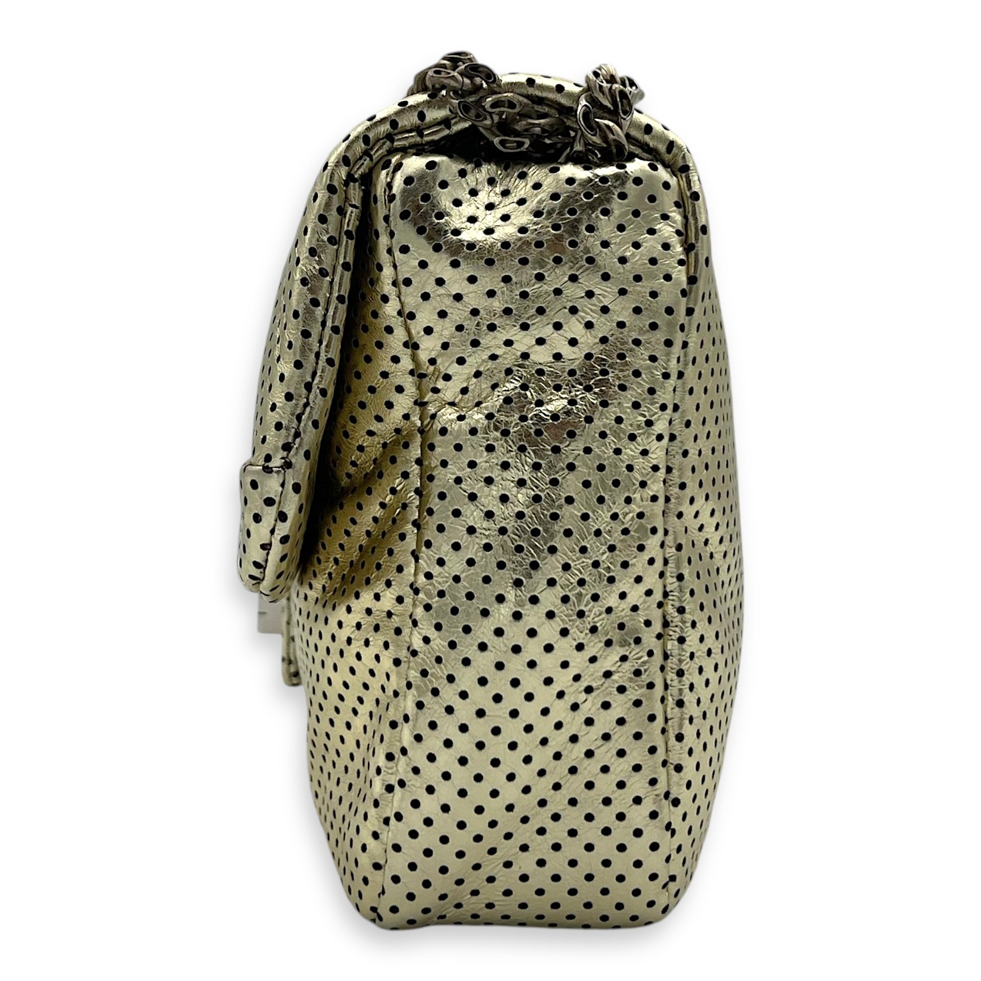 Chanel 2.55 Shoulder Bag Gold in Others, Gold hardware_4